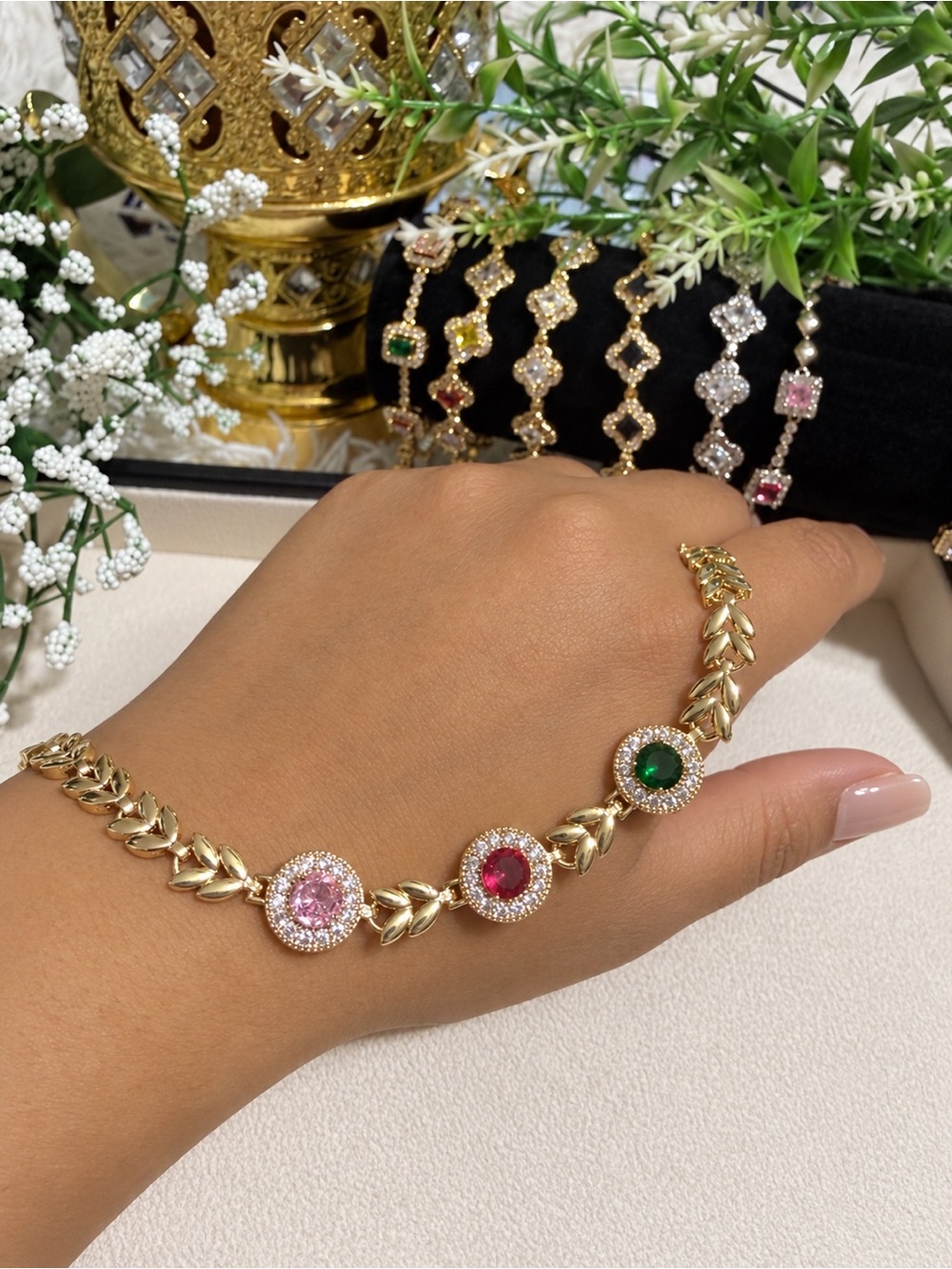 AAA cubic zirconia bracelet